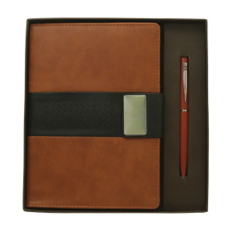 Ball Pen & 190-page Hardbound, code DP14, 2 in 1 corporate gift set