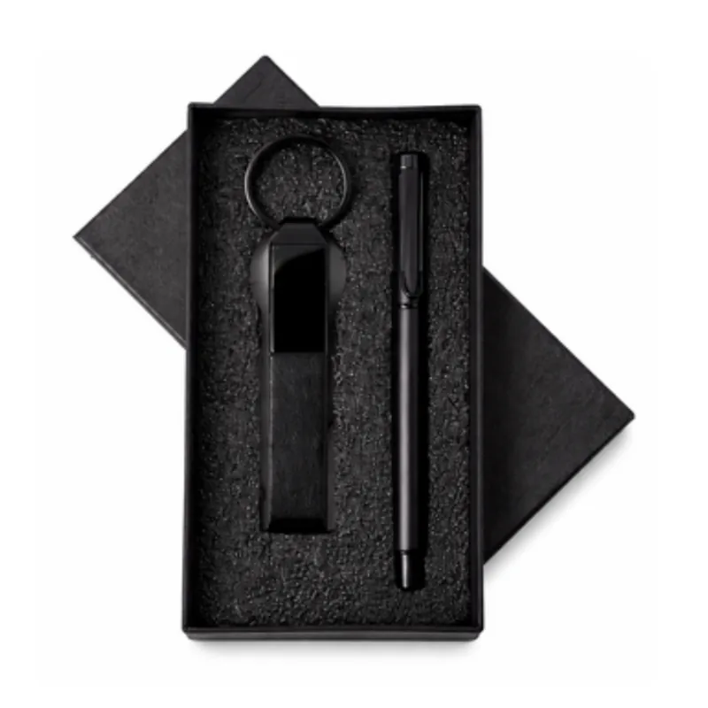 Hook Roller Pen & Belt Keychain, code HPK06, 2 in 1 corporate gift set