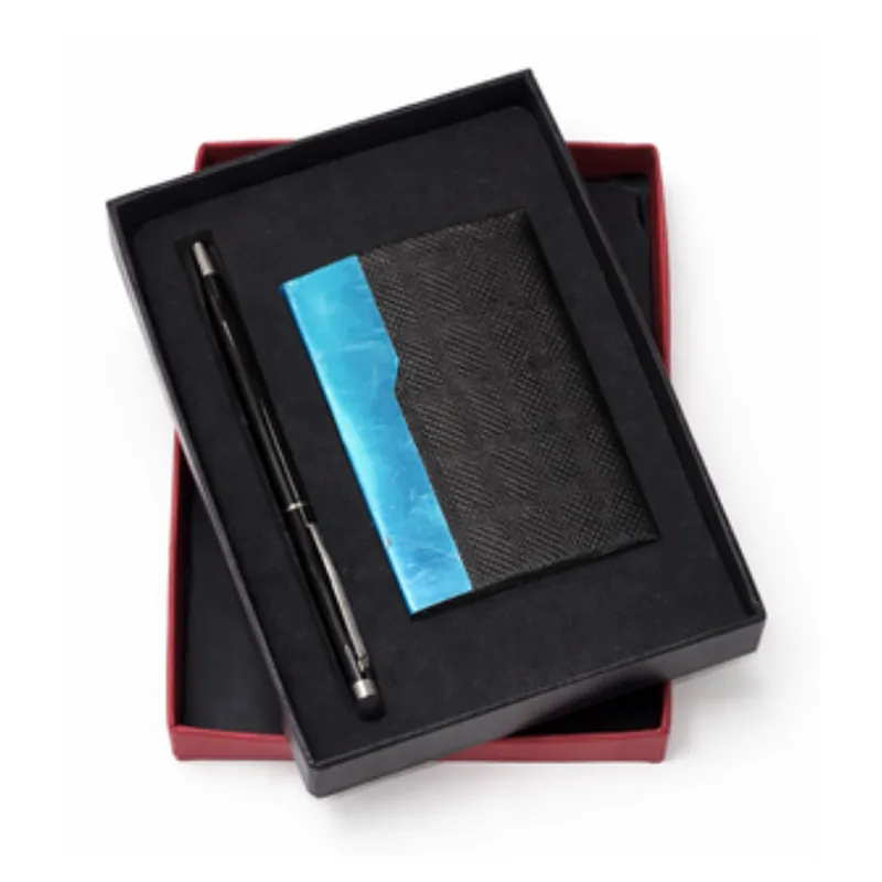 Ball Pen & Cardholder, code PC03, 2 in 1 corporate gift set