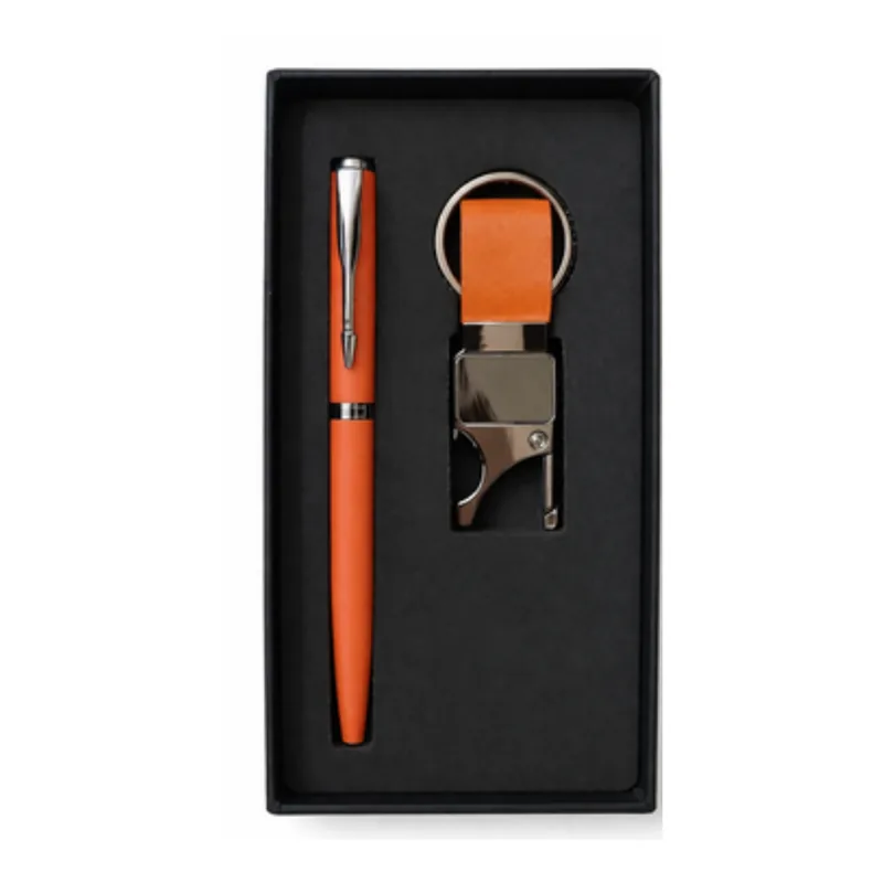Ball Pen & Bottle Opener Keychain, code PK03, 2 in 1 corporate gift set