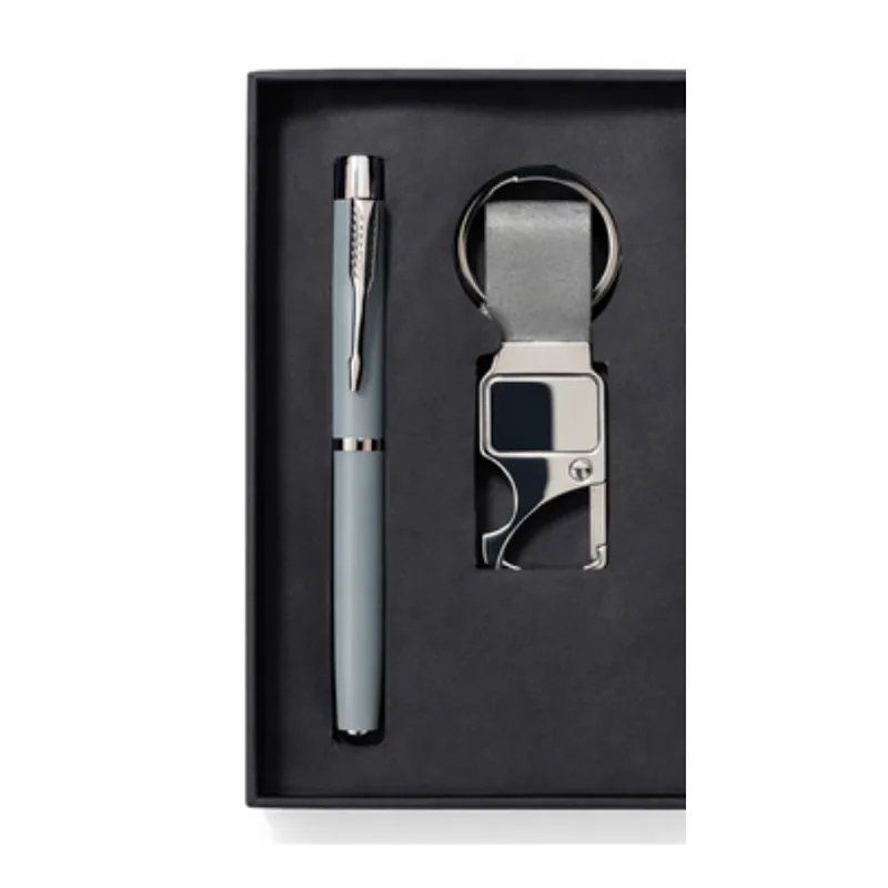 Ball Pen & Bottle Opener Keychain, code PK07, 2 in 1 corporate gift set