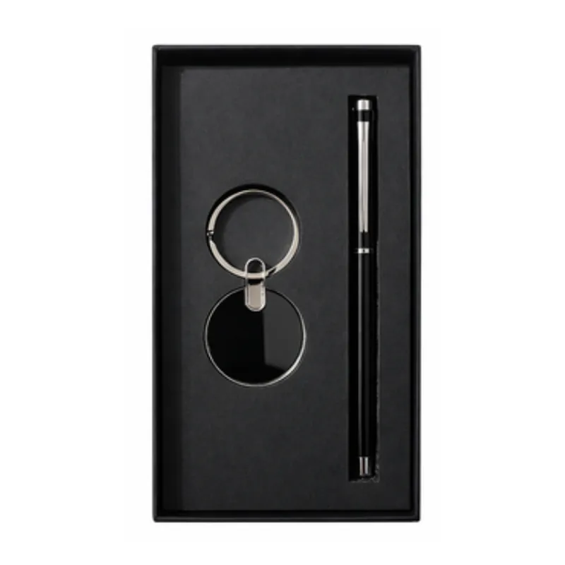 Ball Pen Stylus & Metal Keychain, code PK09, 2 in 1 corporate gift set
